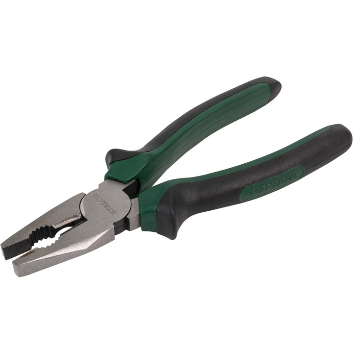 STALCO 200mm univerzális fogó, króm-vanádium acél, puha markolat
