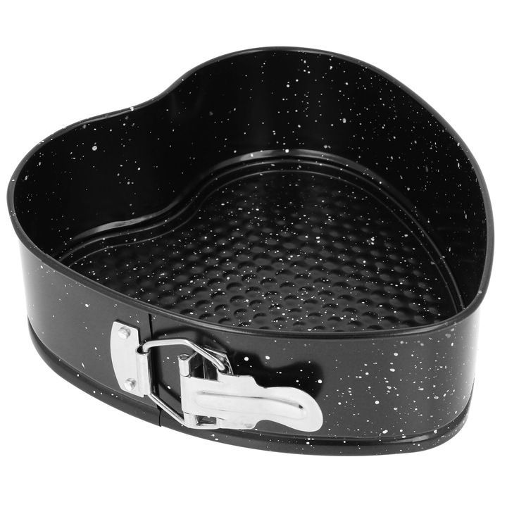 Tava de copt, Brunbeste, forma inima, neaderenta, 20x7cm