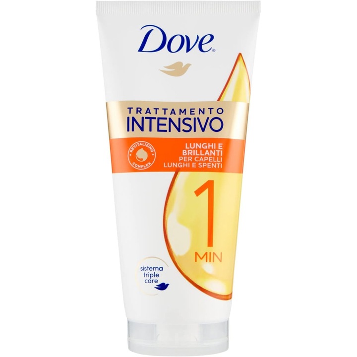 Dove Hajbalzsam, Long and Brilliant, 170ml, minden hajtípusra, nőknek