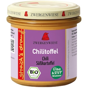 Crema tartinabila cu chili si cartof dulce, fara gluten bio, 135g