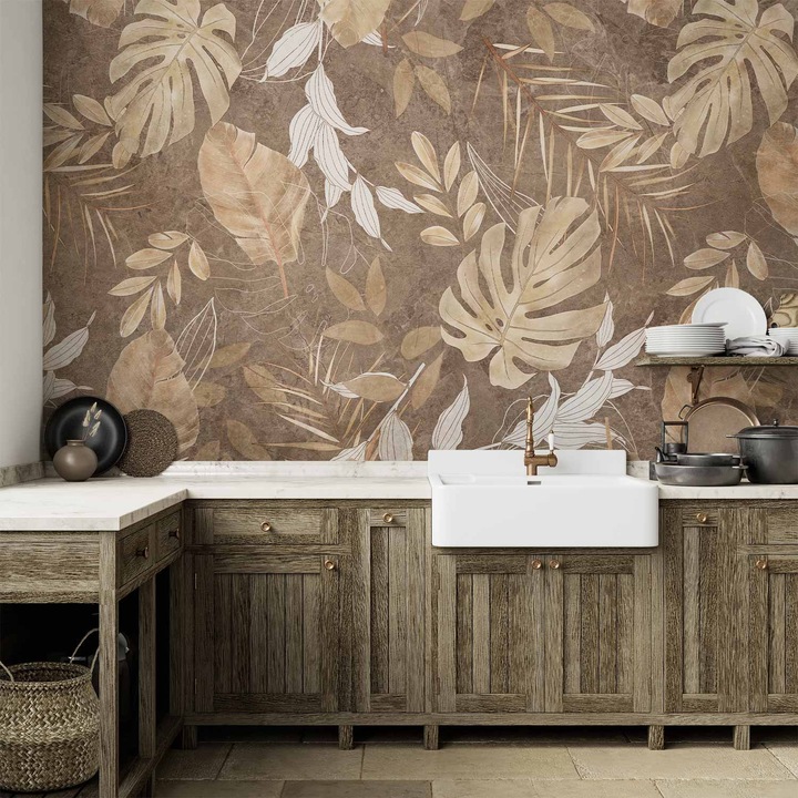 Fototapet Rezistent la apa - Exotic Postcard - 500 x 350 cm