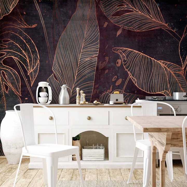 Vízálló fotótapéta - In a Maze of Leaves - 500 x 350 cm