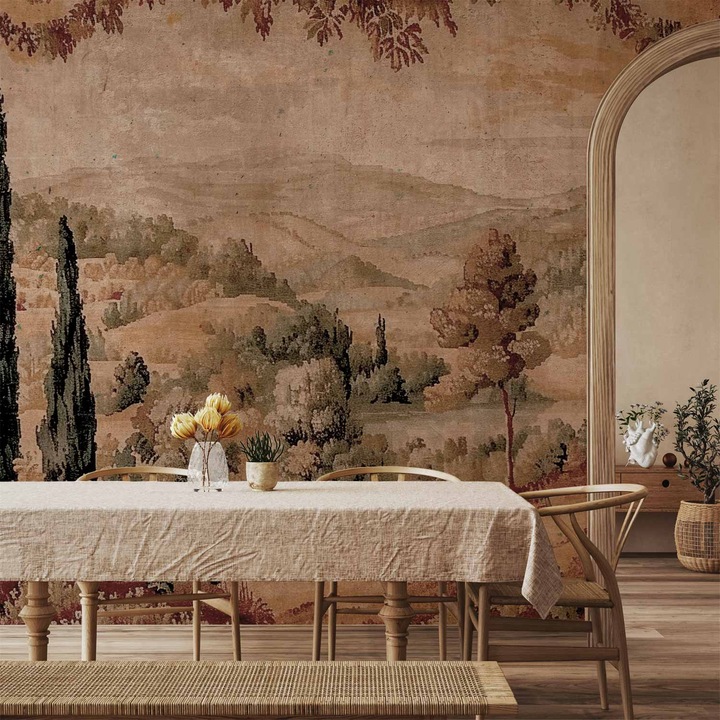 Fototapet Rezistent la apa - Mediterranean landscape - 500 x 350 cm