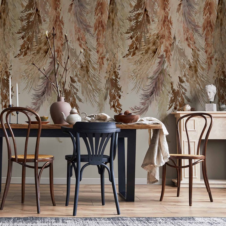 Fototapet Rezistent la apa - Minimalist boho landscape - 500 x 350 cm