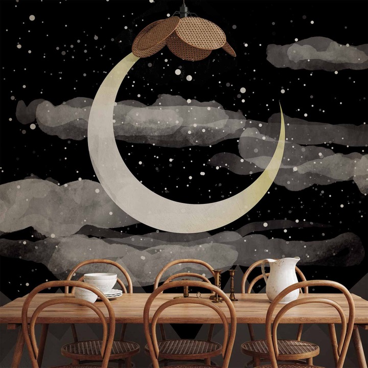 Vízálló fotótapéta - Éjszakai ragyogás - 450 x 315 cm