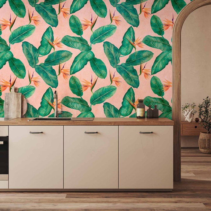 Vízálló fotótapéta - Béke a vad bokrok között - 400 x 280 cm