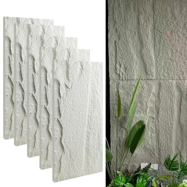 3D Стенни Панели HOZRO, 5 БРОЯ (3.6M2) Тип Камък за Интериорен Декор, Реалистична Имитация на Камък, Модерен, Елегантен и Изискан Дизайн, V0601-14