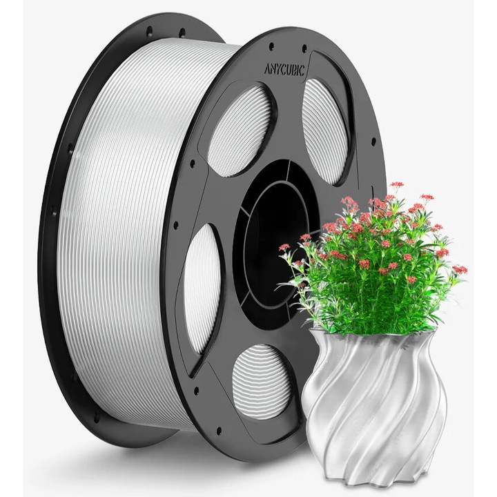 Филамент, Anycubic PETG, 1 кг, прозрачен, за 3D принтер