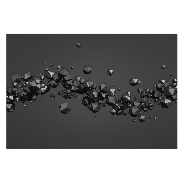 Fotótapéta Falra, Tulup, Fekete csomók, Fekete, 104 x 70 cm, Nem Szőtt, Könnyen Felszerelhető, 010100060020000006123