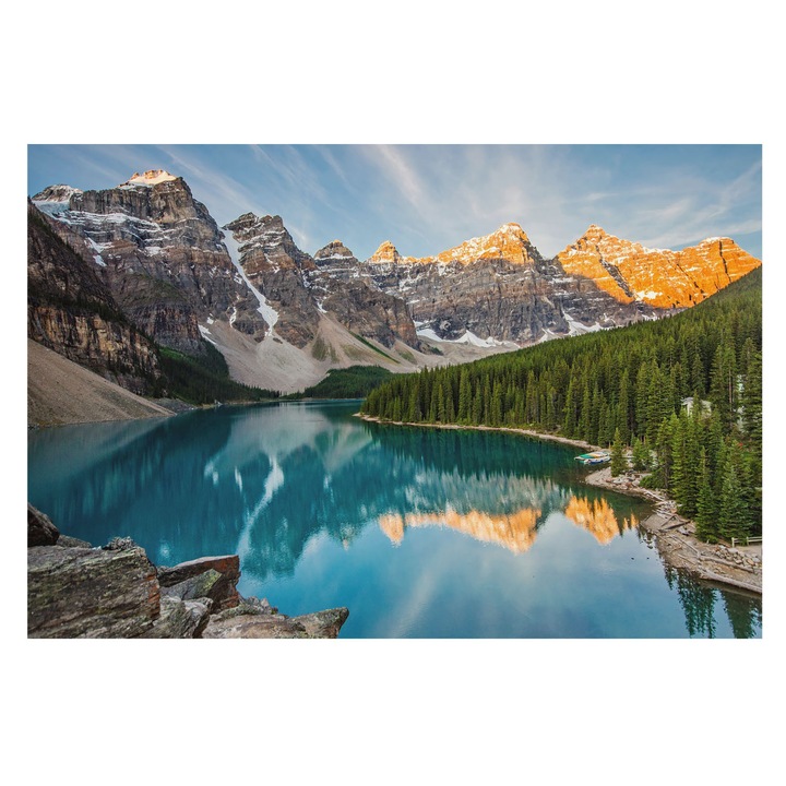 Fotótapéta Falra, Tulup, Hegyi tükörkép, Kék, 104 x 70 cm, Nem Szőtt, Előszobába, Nappaliba, 010100060020000007453