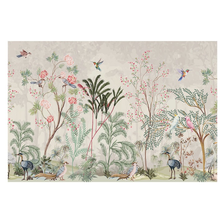 Fotótapéta Falra, Tulup, Trópusi oázis, Zöld, 104 x 70 cm, Vlies, Erős Ragasztó, 010100060020000282755