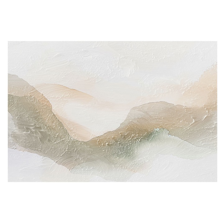 Tapéta Vlies Fali Dekoráció, Tulup, Finom csíkok, Fehér, 104 x 70 cm, Nem Szőtt, Modern Dizájn, 010100060020000282750