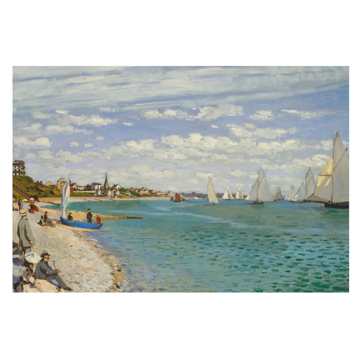 Tapéta Falra, Tulup, Tengerparti táj, Kék, 104 x 70 cm, Nem Szőtt, Erős Ragasztó, 010100060020000285479