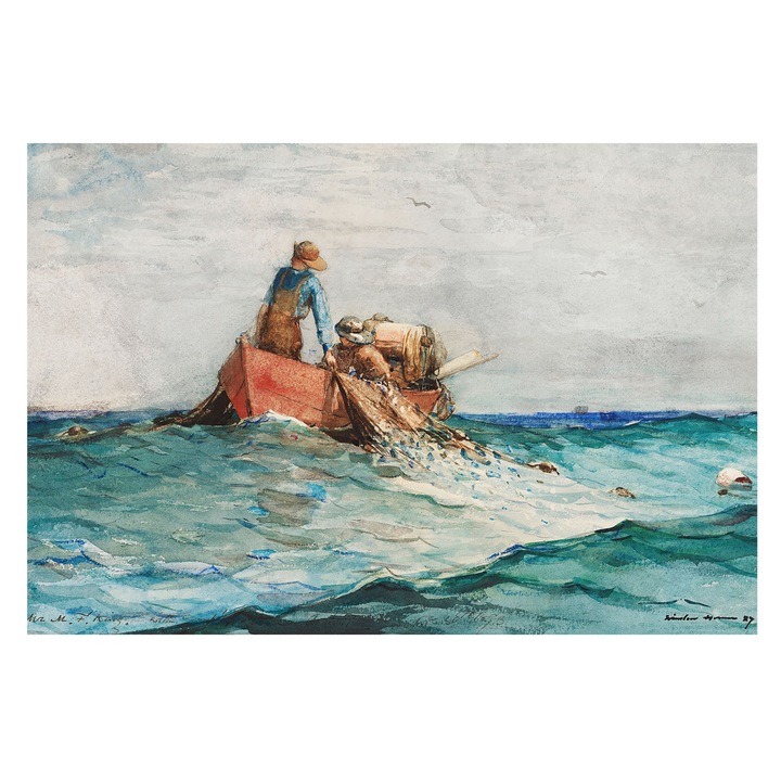 Tapéta Falra, Tulup, Tengeri expedíció, Kék, 104 x 70 cm, Nem Szőtt, Modern Belsőépítészeti Dekoráció, 010100060020000285654