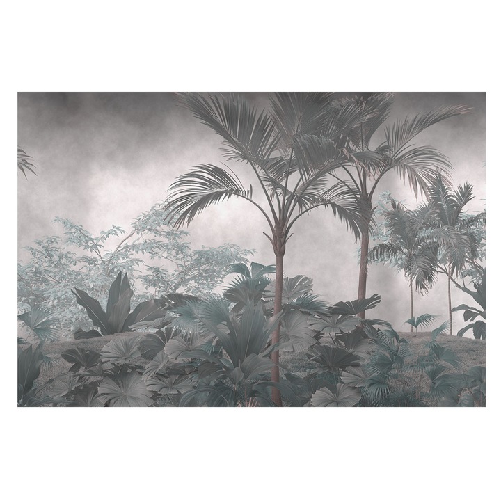 Fotótapéta Falra, Tulup, Egzotikus természet, Szürke, 104 x 70 cm, Vlies, Fali Dekoráció, 010100060020000285248