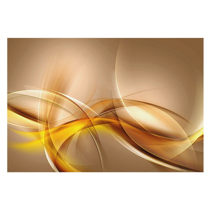 Fotótapéta Falra, Tulup, Gyengéd vonalak, Bézs, 152 x 104 cm, Nem Szőtt, Előszobába, Nappaliba, 010100060030000017511