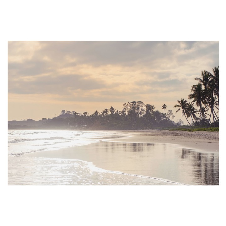 Dekor Tapéta, Tulup, Strand reggel, Fehér, 152 x 104 cm, Nem Szőtt, Stílusos, 010100060030000285122