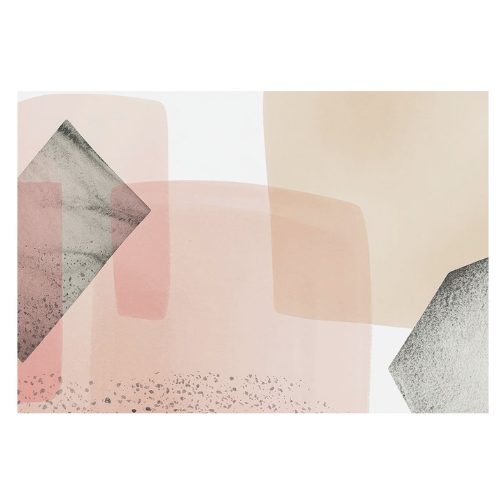 Tapéta Falra, Tulup, Finom figurák, Bézs, 152 x 104 cm, Nem Szőtt, Nappaliba, Szobába, 010100060030000284920