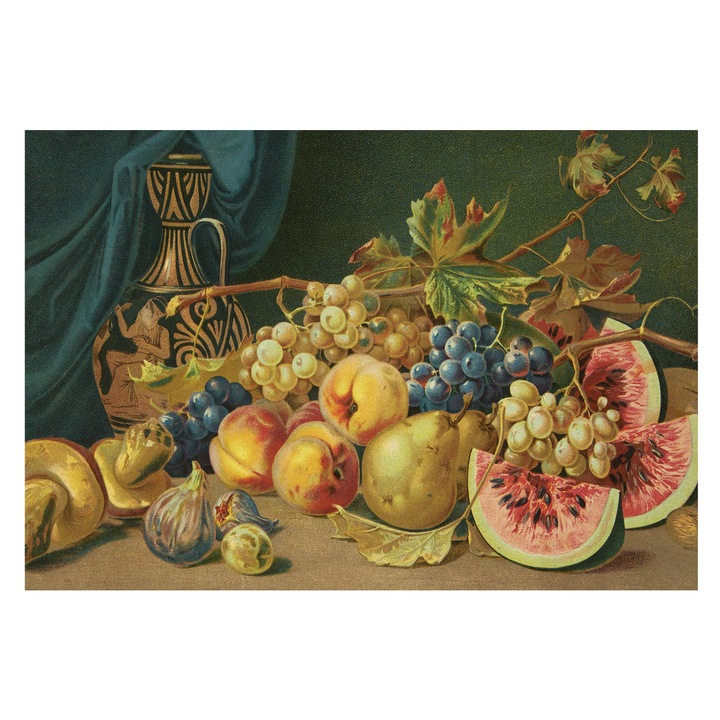 Fotótapéta Falra, Tulup, Gyümölcsös báj, Szürke, 152 x 104 cm, Vlies, Öko, 010100060030000285263