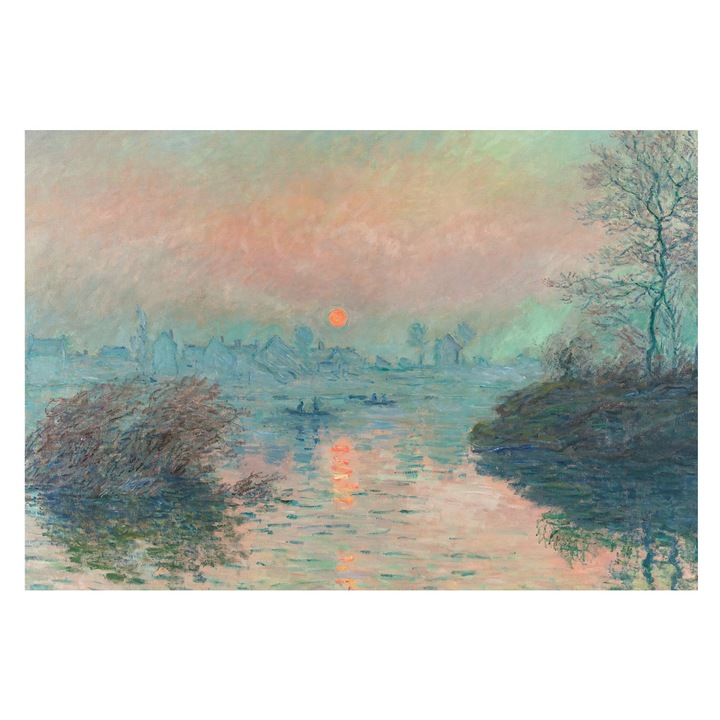 Dekor Tapéta, Tulup, Légköri szürkület, Kék, 152 x 104 cm, Nem Szőtt, Erős Ragasztó, 010100060030000285478