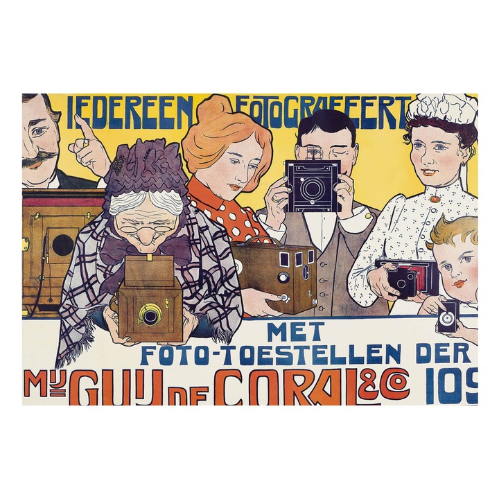 Fotótapéta Falra, Tulup, Fotózási szenvedély, Fehér, 152 x 104 cm, Vlies, Könnyen Felszerelhető, 010100060030000285590