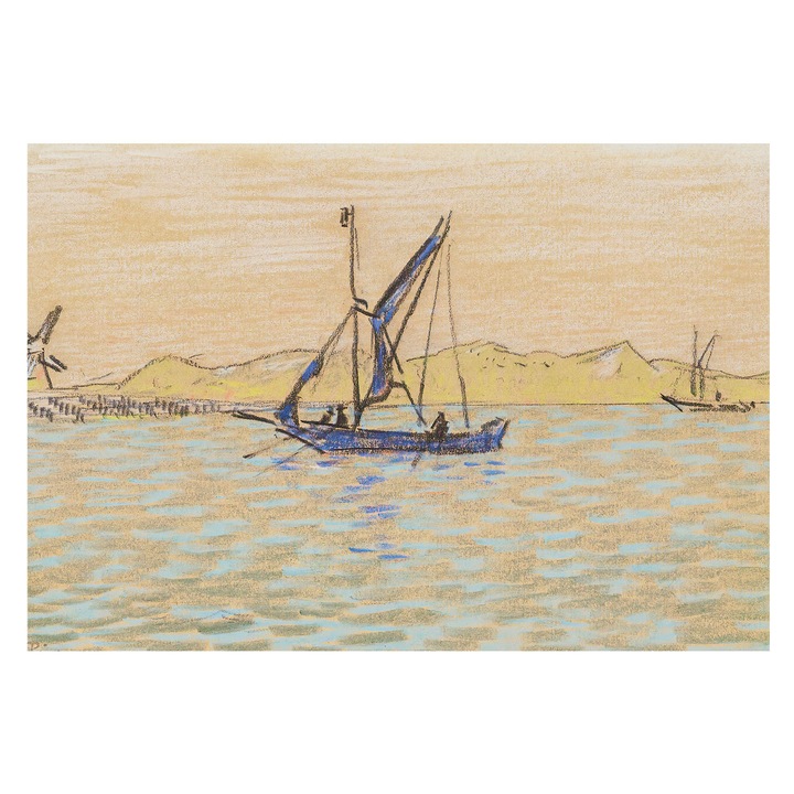 Dekor Tapéta, Tulup, A béke tengere, Bézs, 152 x 104 cm, Nem Szőtt, Modern Tapétatekercs, 010100060030000285603