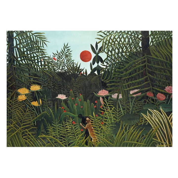 Fotótapéta Falra, Tulup, Egzotikus táj, Zöld, 208 x 146 cm, Vlies, Élénk Színek, 010100060040000282724