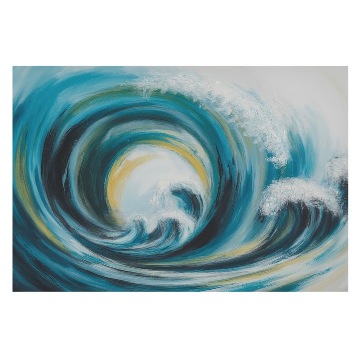 Fotótapéta Falra, Tulup, Tengeri hullám, Türkiz, 104 x 70 cm, Nem Szőtt, Modern Belsőépítészeti Dekoráció, 010100060020000284750