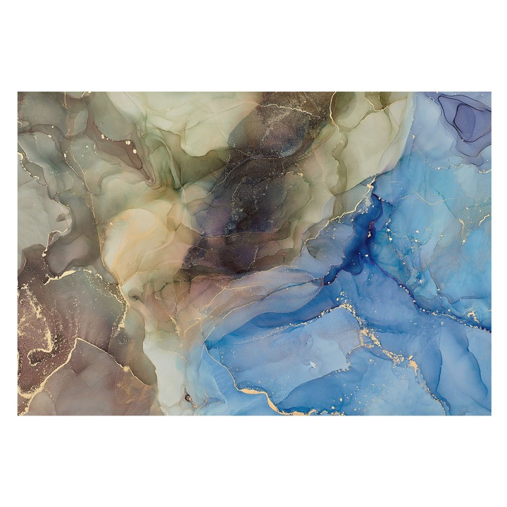 Fotótapéta Falra, Tulup, Színes absztrakt, Barna, 152 x 104 cm, Vlies, Klasszikus, 010100060030000282552