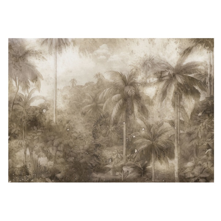 Tapéta Falra, Tulup, Egzotikus táj, Barna, 208 x 146 cm, Nem Szőtt, Könnyen Felszerelhető, 010100060040000285325