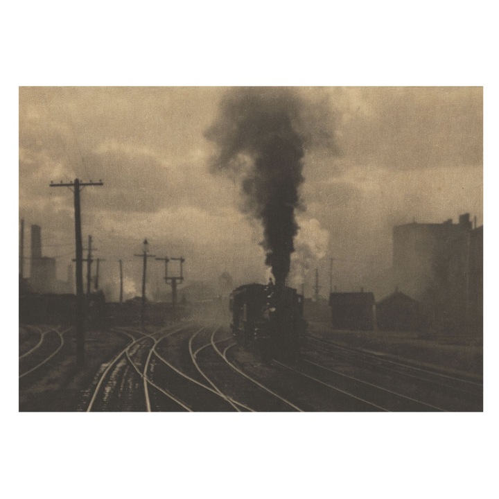 Tapéta Vlies Fali Dekoráció, Tulup, Ipari táj, Sárga, 208 x 146 cm, Nem Szőtt, Előszobába, Nappaliba, 010100060040000285611