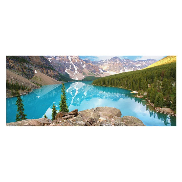 Dekor Tapéta, Tulup, Kék tó, Kék, 250 x 104 cm, Vlies, Öko, 010100060050000000609