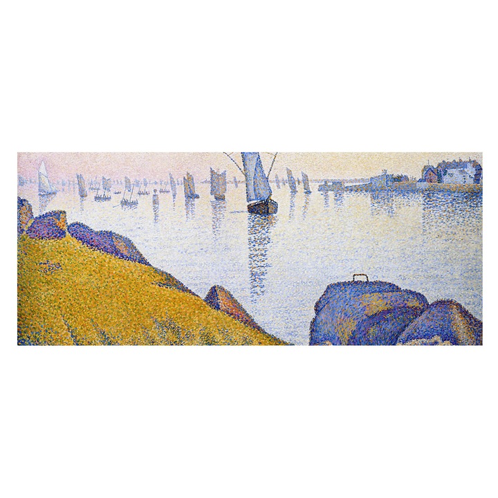 Fotótapéta De Perete, Tulup, Reflexie a velei, Galben, 250 x 104 cm, Pentru Dormitor, Pentru Dormitor, 010100060050000031745