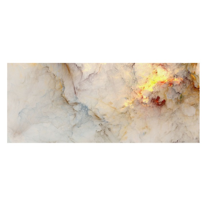 Vlies Fotótapéta De Perete, Tulup, Peisaj colorat, Alb, 250 x 104 cm, Pentru Living, Usor De Instalat, 010100060050000077394