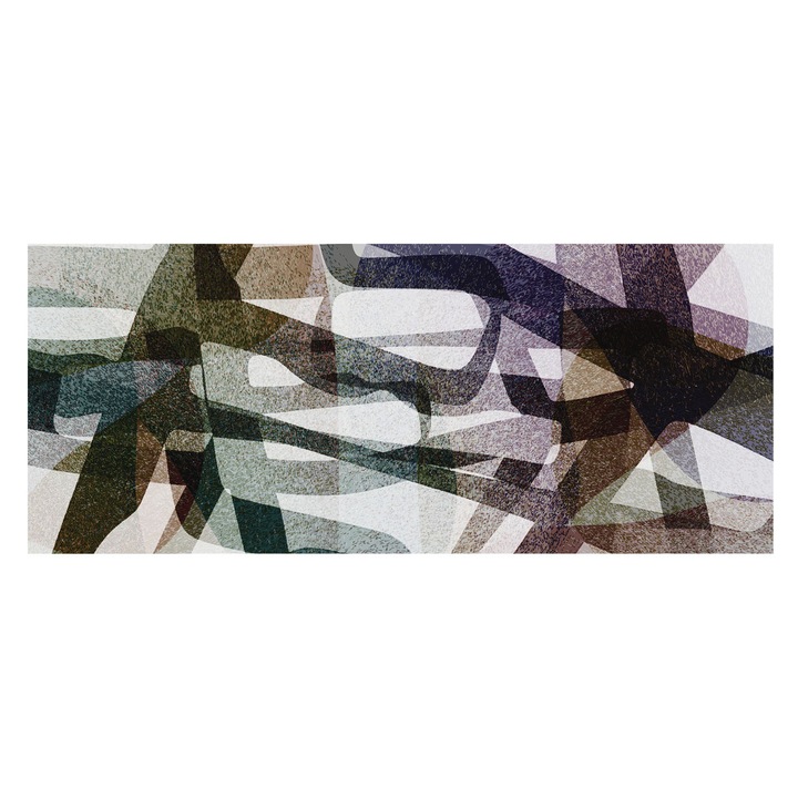 Tapéta Vlies Fali Dekoráció, Tulup, Színes íjak, Fekete, 250 x 104 cm, Nem Szőtt, Könnyen Felszerelhető, 010100060050000284784