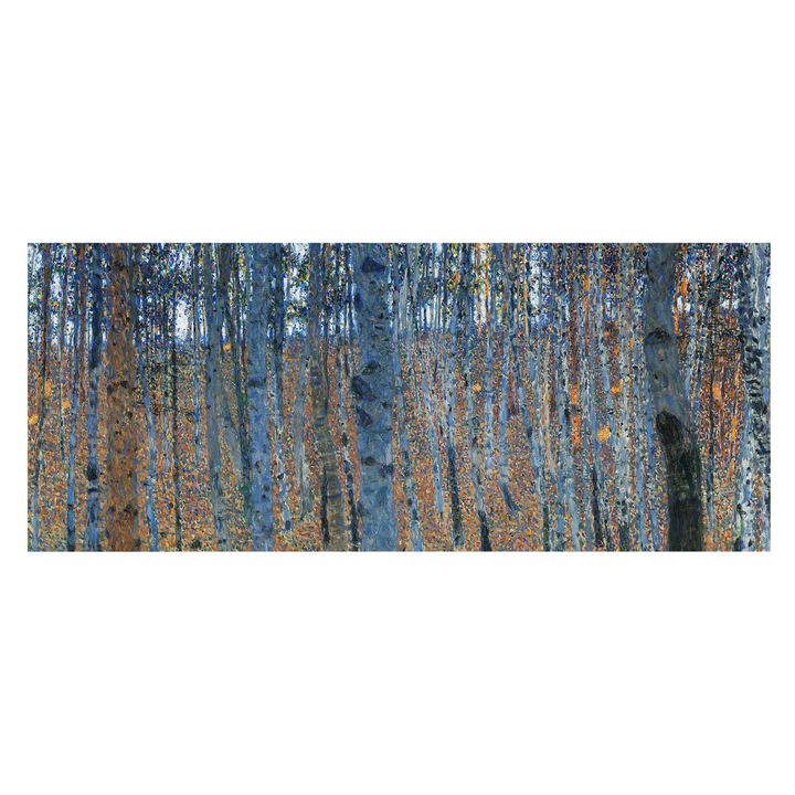 Tapet Pe Vinil De Perete, Tulup, Padure de mesteacan, Albastru, 250 x 104 cm, Pentru Dormitor, Pentru Uz Intern, 010100060050000285565