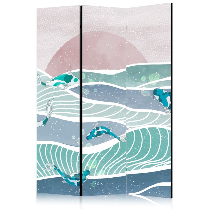 Параван - Рибен пейзаж - 135 x 172 см