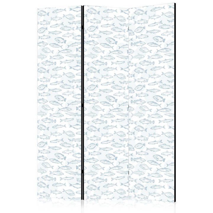 Параван - Синя риба - 135 x 172 см