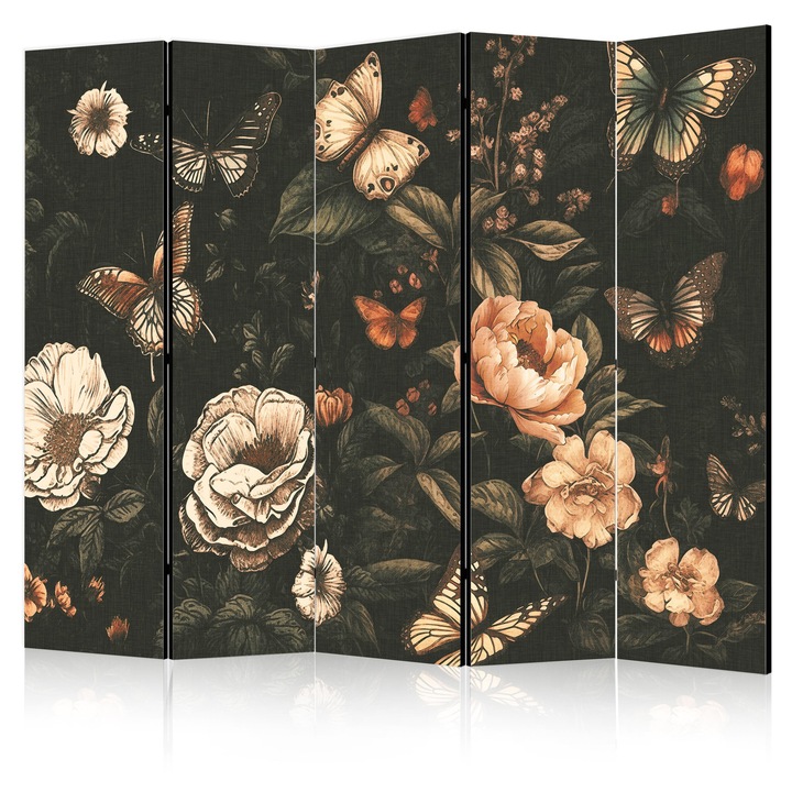 Paravan - Mysterious Garden - 225 x 172 cm