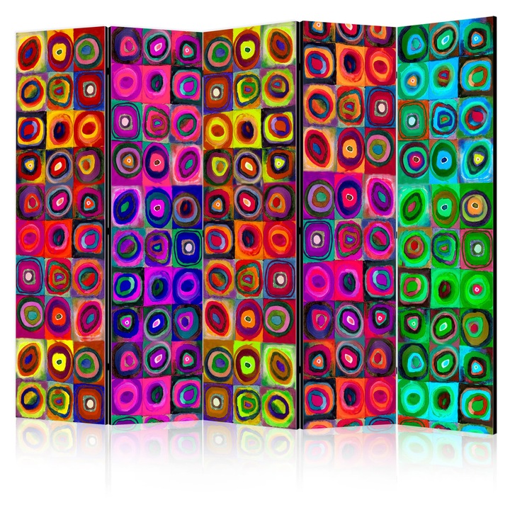 Paravan - Colorful Abstract Art II - 225 x 172 cm