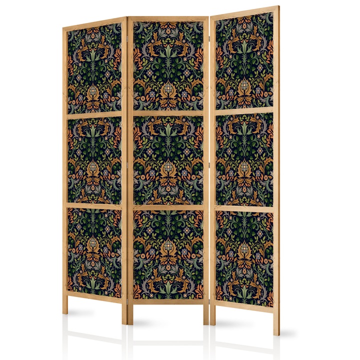 Paravan japonez - Baroque Ornaments - 135 x 172 cm