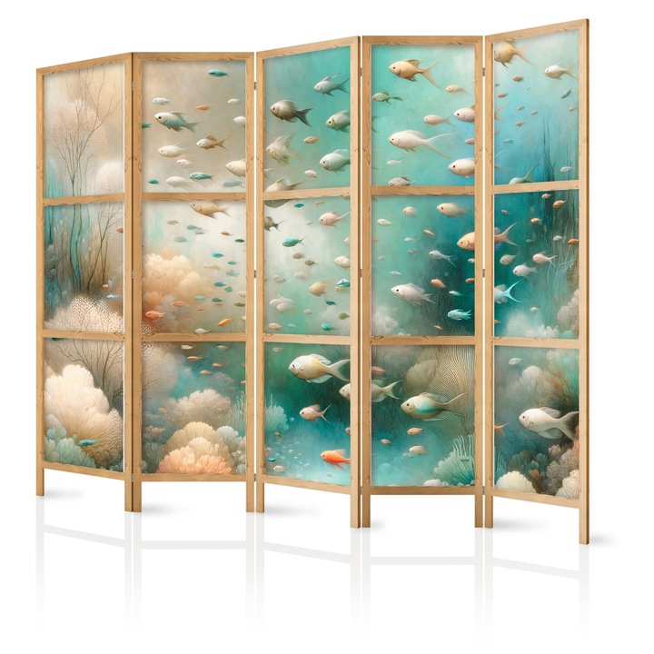 Paravan japonez - Underwater Landscape - 225 x 172 cm