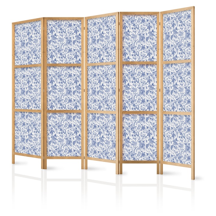 Paravan japonez Artgeist - Vintage Illustration - 225 x 172 cm