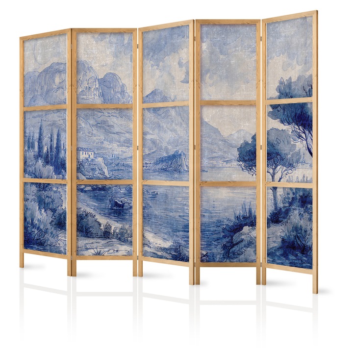 Paravan japonez - Italian Landscape - 225 x 172 cm