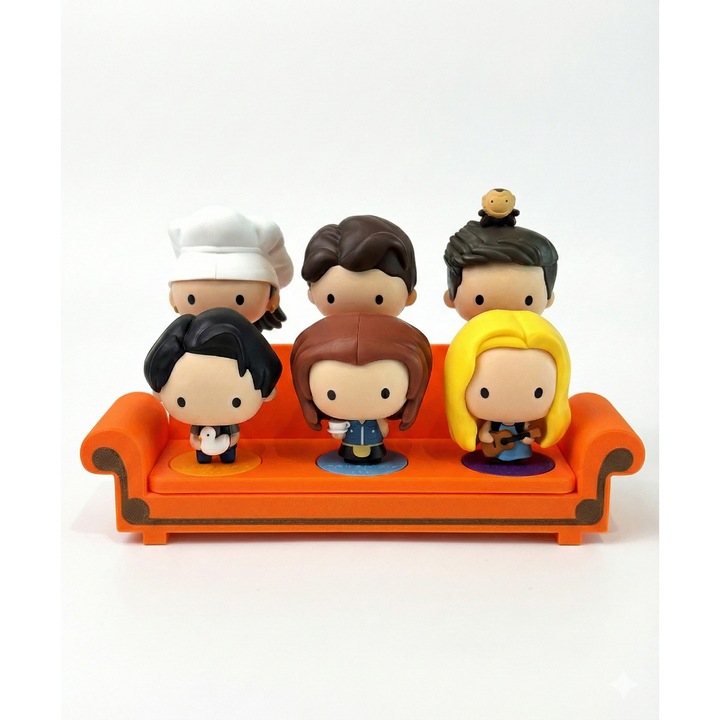 Mcdonald's Friends figura tartó, kanapé