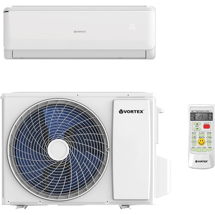 Aparat Aer Conditionat HAVA Smart Plus Series 12000 BTU, Inverter, Wi-Fi, Clasa A+++, Model HMI-12SP + HME-12SP, cu KIT Instalare