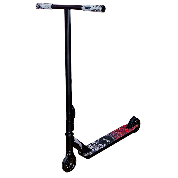 Trotineta Freestyle Stunt Byox Shock PRO - Roti 110mm, Ghidon 360°, Design Grafic