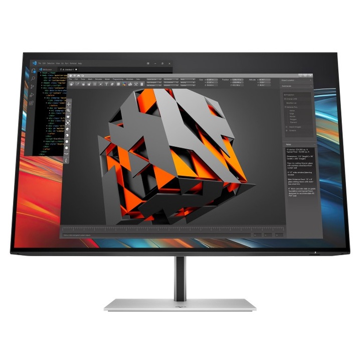 Monitor 24" HP Series 7 Pro 724pn, LED, IPS, WUXGA 1920x1200, 16:10, 5 ms, 350 cd/m², 1500:1 static / 10000000:1 dinamic, 178°/178°, 4x USB Type-A 5Gbps/ 1x USB B/1x DP 1.4/1x DP 1.4 out / 1x HDMI 1.4, Swivel: ± 45°; Tilt: -5 to +20°; Pivot rotation: