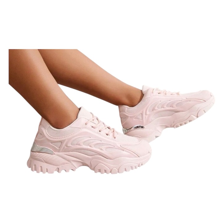 Дамски спортни маратонки, розови, 38 EU