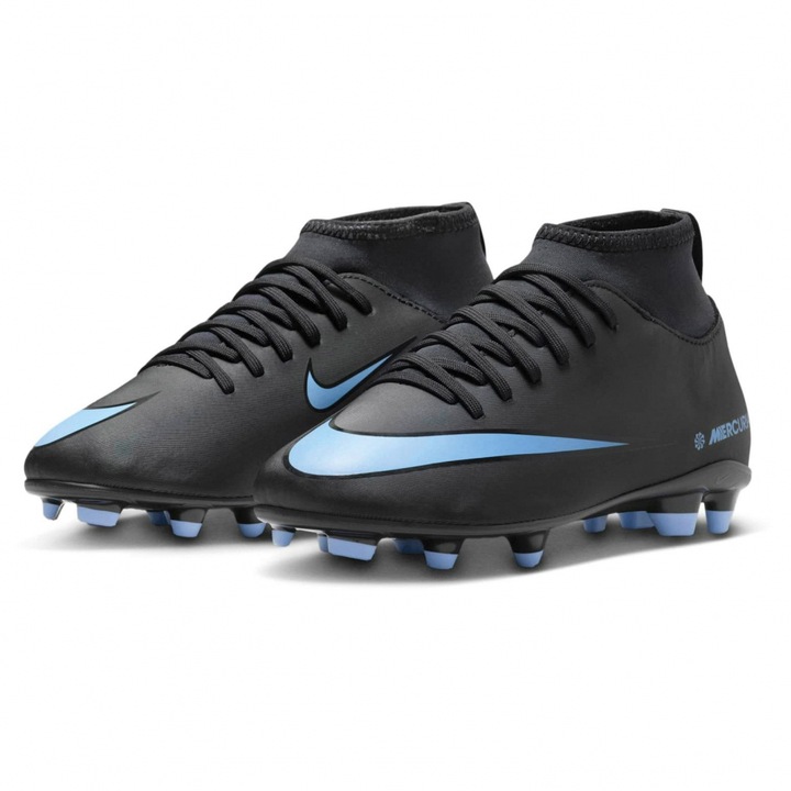 ФУТБОЛНИ ОБУВКИ NIKE JR SUPERFLY 10 CLUB FG/MG FQ8318-001, Черен